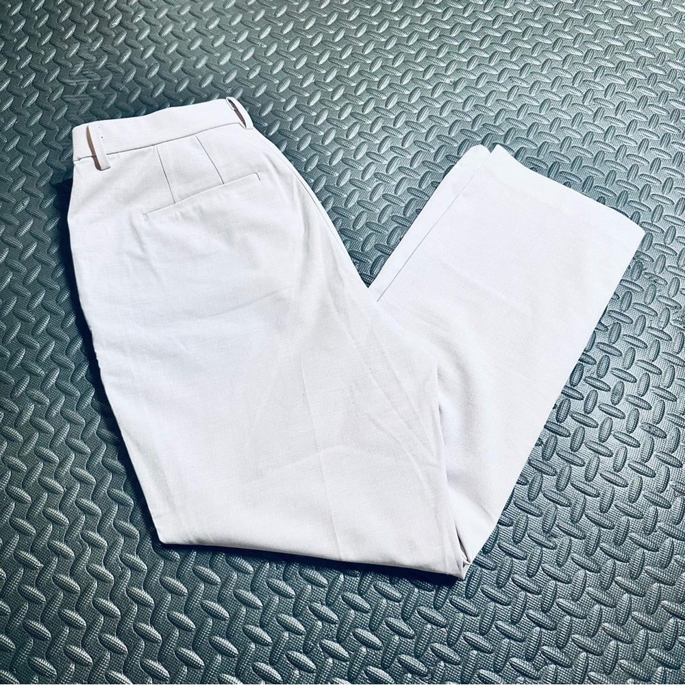 Uniqlo Smart ankle pants Women’s high waisted lilac purple trousers Large